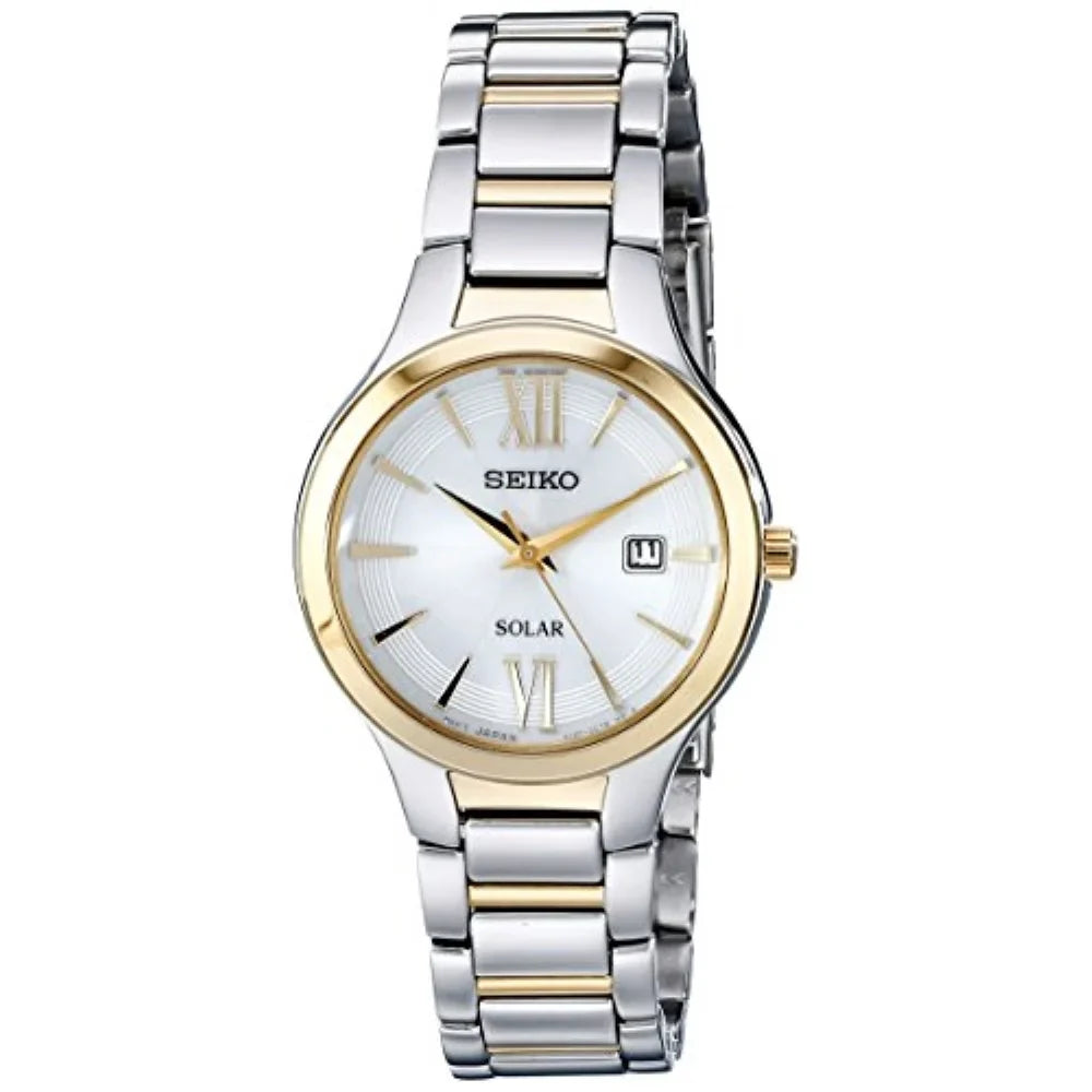 Seiko Steel Watch Women's SUT210 Two-Tone Stainless
