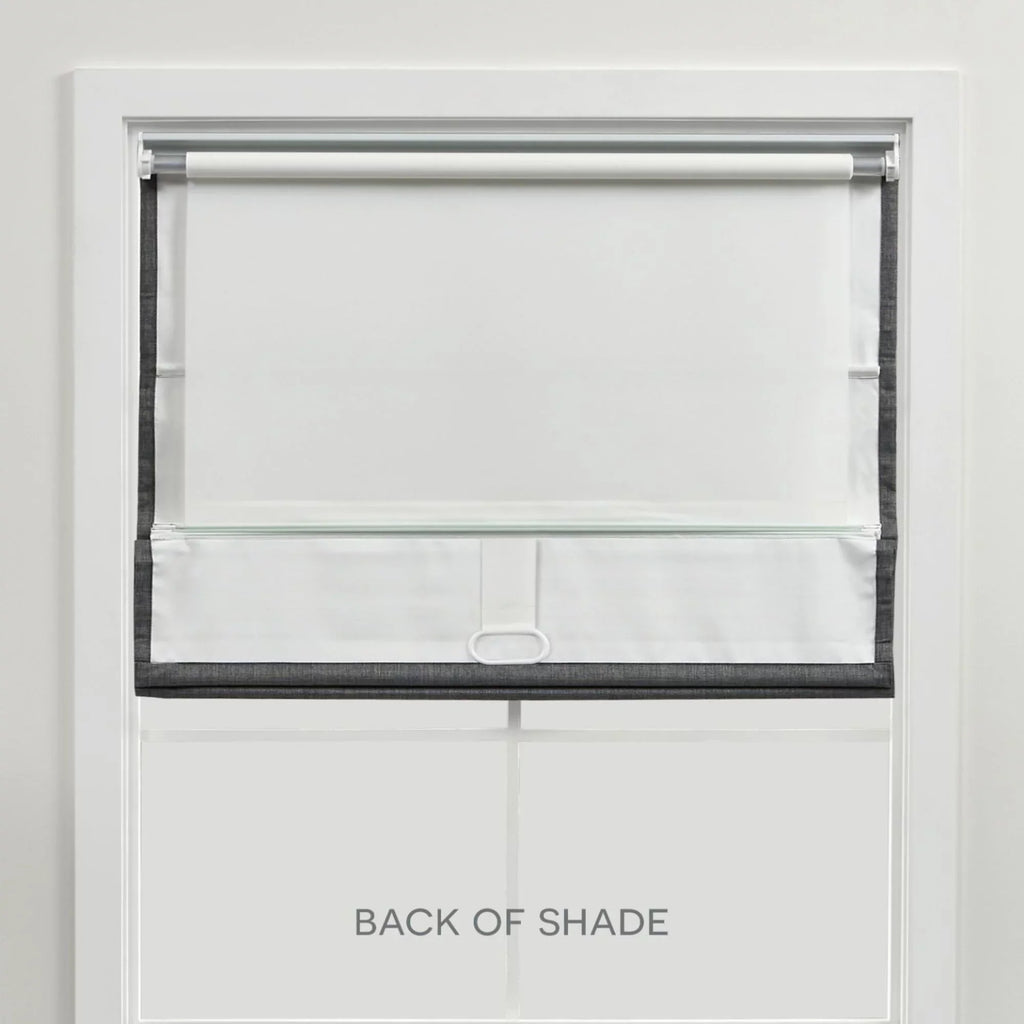 Home Botanical Shade, Sage Bolan Total Exclusive Blackout 64", 34"x Roman