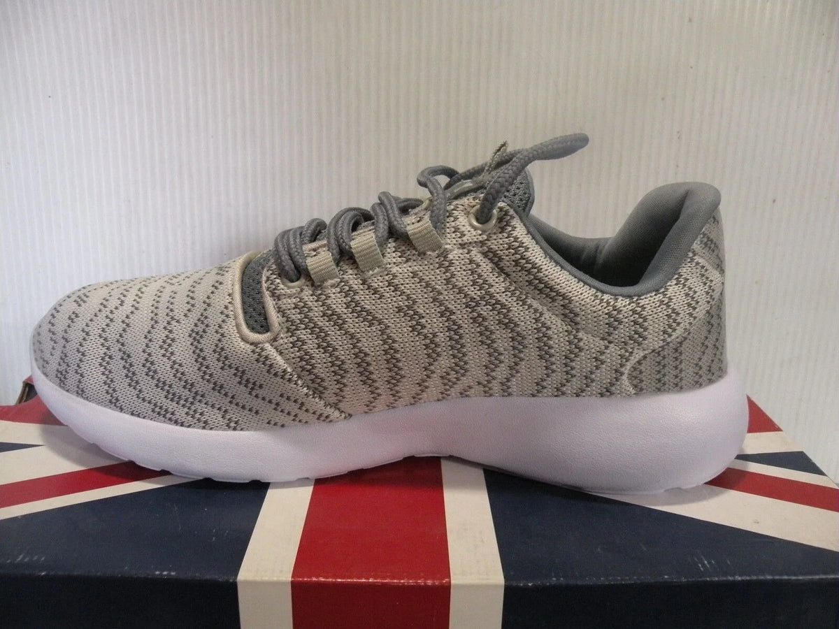 10 SIZE RUNNING SPORTS SNEAKER NEW TRAINERS RAYNA-ZK RBX SHOES WOMEN GREY/BEIGE
