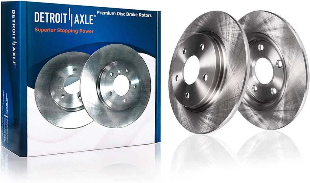 Ceramic Axle and Replacement 2018 Kit 2020 Pads 2019 CX-5 - Brake Detroit for 2016-2021 2017 Brakes Disc Mazda REAR Rotors Brake