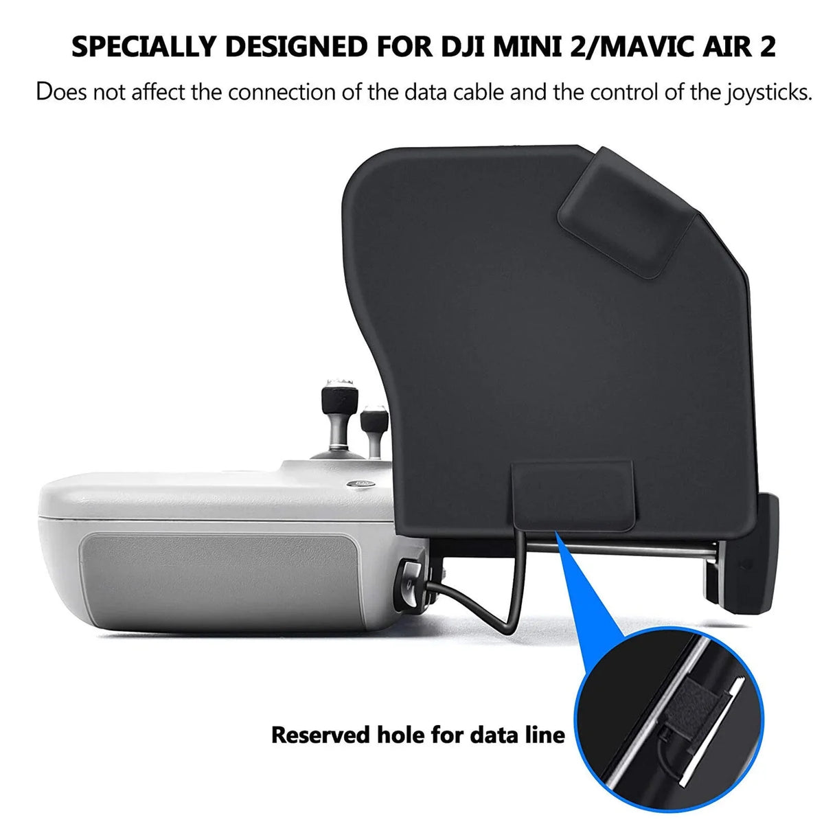 DJI Mavic Remote for Drone Foldable 2 Control US Mini Hood 2 Shade Phone Air Sun