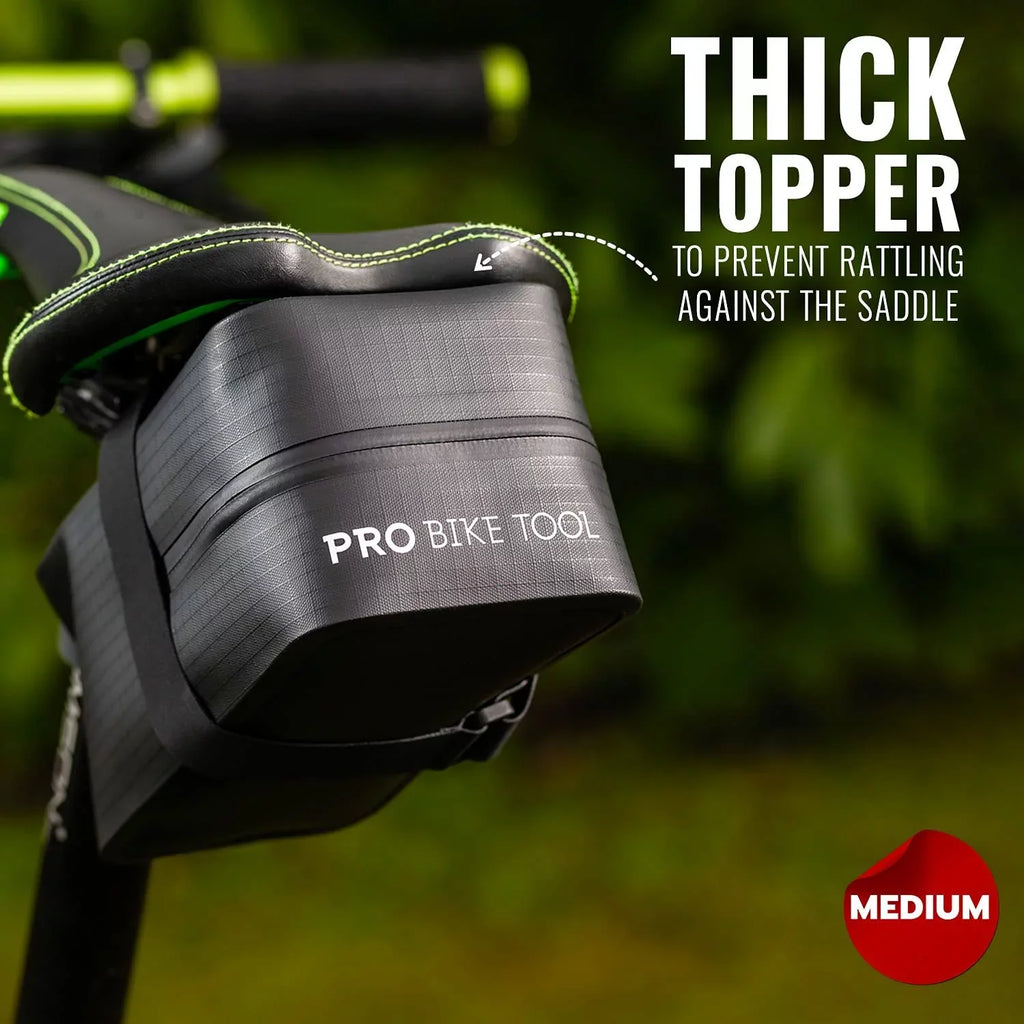 PRO (Large) Bag Bicycle Seat Saddle The BIKE Under TOOL