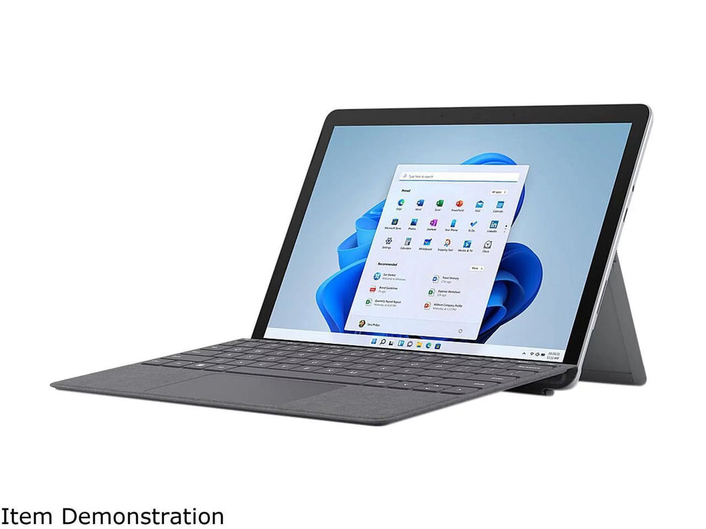 8GB SSD, Intel Microsoft Go i3-10100Y, Multi-Touch, 10.5" Pixel Surface RAM, Point Core 11, Windows 3 10 128GB Platinum, Sense 8VC-00001 Display,