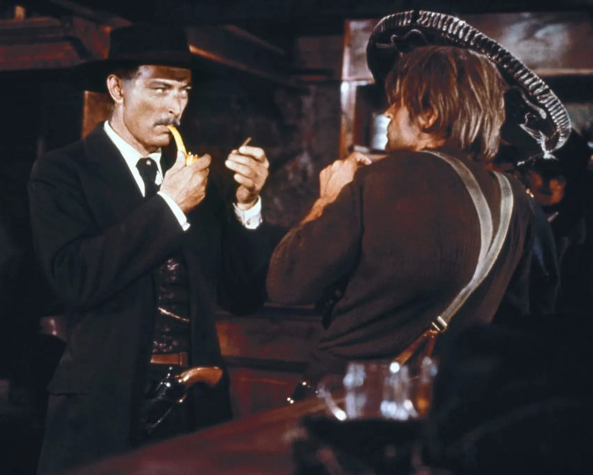 Cleef Classic Few For More Bar Hollywood A 24X36 His Pipe Van Dollars Poster Lee In Lights