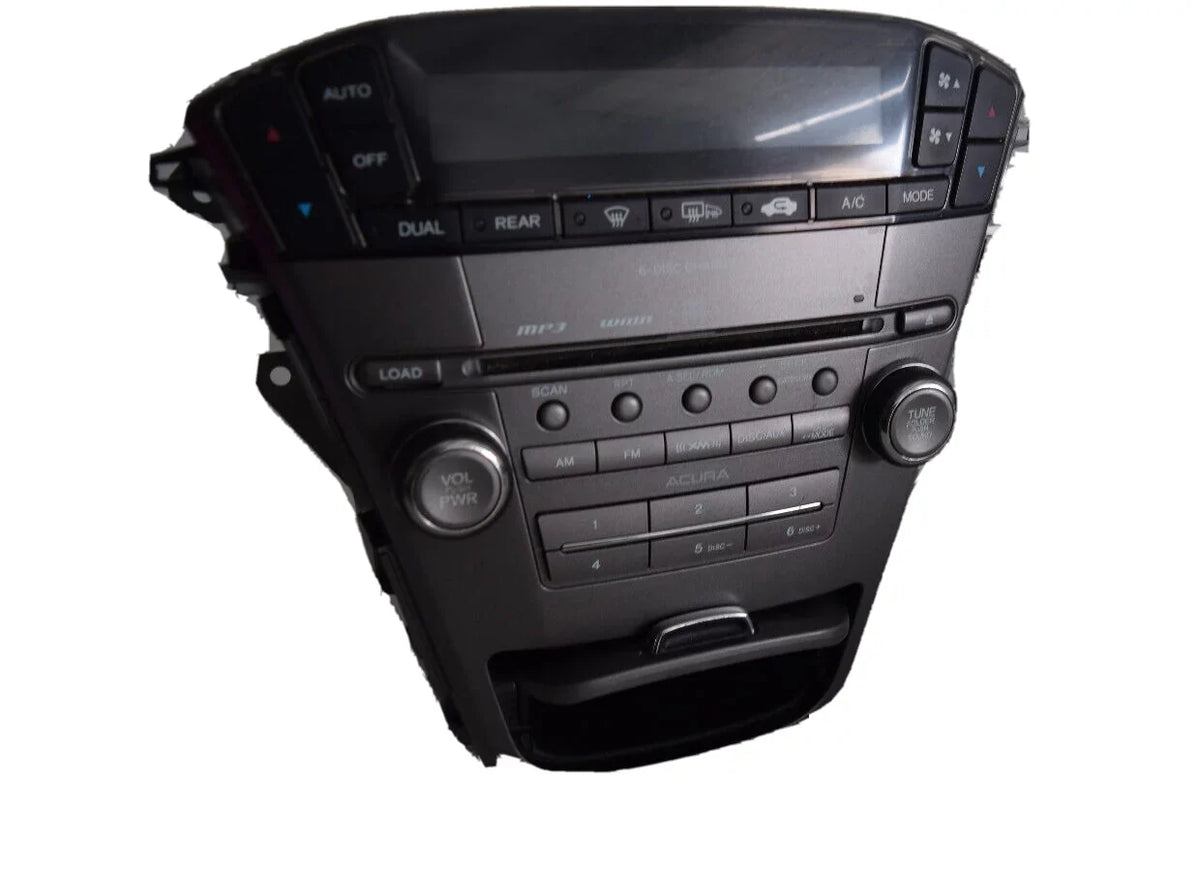 08 6 Acura 09 Player 07 Radio Disc 39101-STX-A040-M1 06 MDX CD