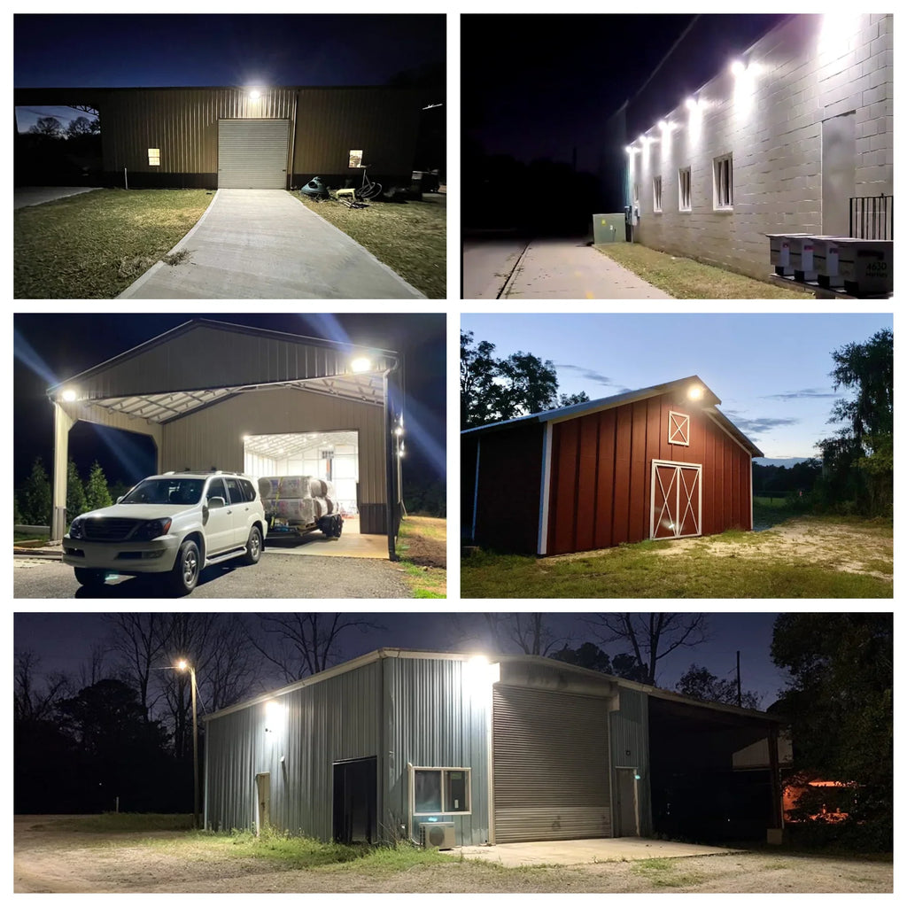 Outdoor IP65 Weather Resistant, 5000 LED 40W 100-277VAC, Light, Wall Pack 5000K, Antec UL/DLC Lumens, ,