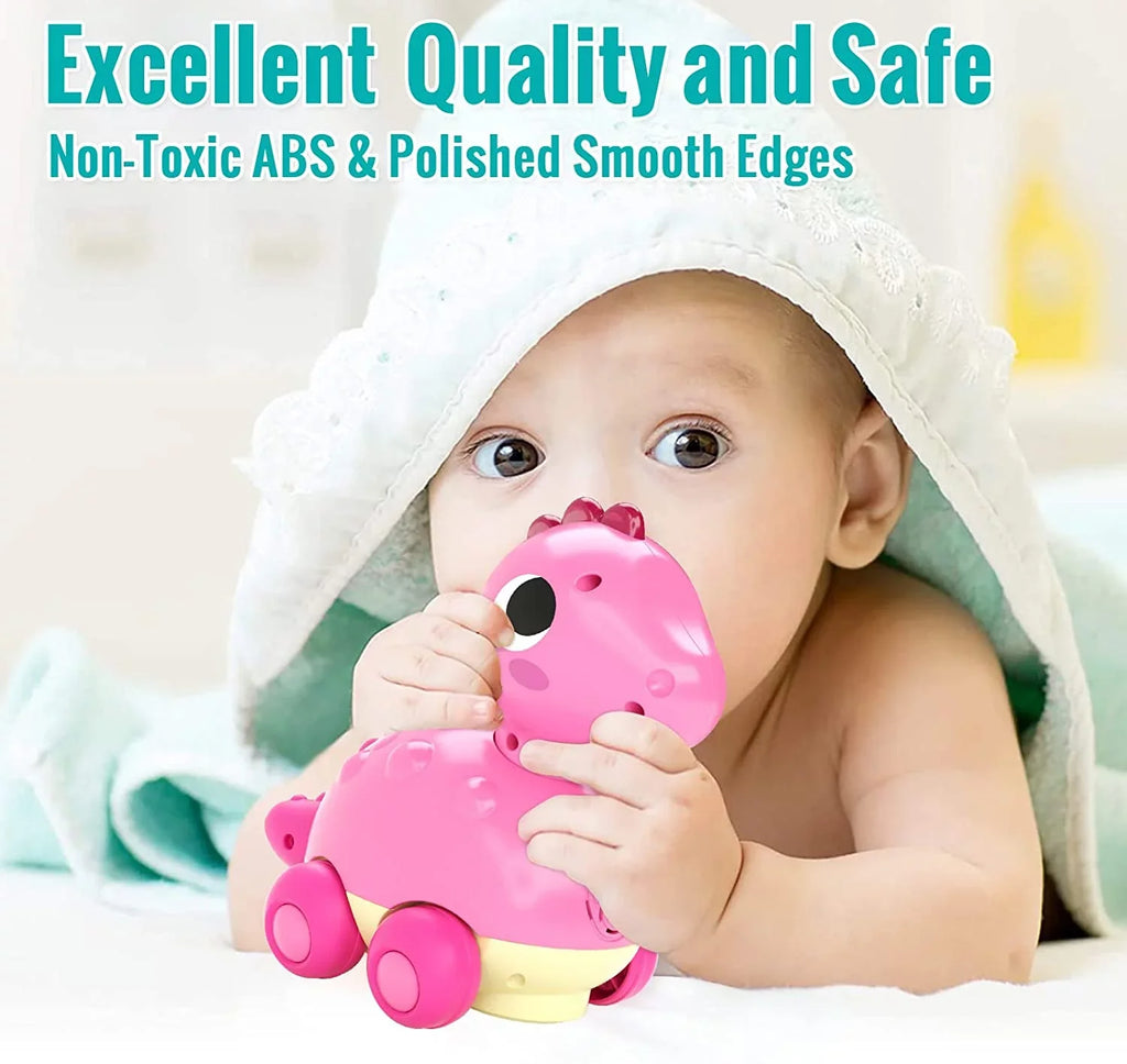 to for Dinosaur Baby 18 Baby Infant Toys Months 1 2, Touch Age Toys for Baby 1 Year Crawling Girl & for Pink Gifts 2 Musical Toys to Girl, Toys Toys - Go Months, Old Light Toy 3 12-18 12 Musical for