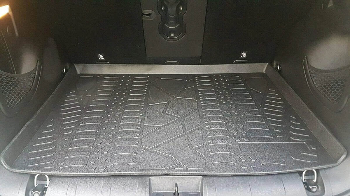 Trunk 2015-2023 Easy Lip Liner Non-Slip for Mat Renegade – Weather-Resistant Rubber Cargo – – Raised Trunk Car to Laser EACCESSORIES Mats Trunk – Jeep EA – Pre-Cut Cars Install Design Mat for with