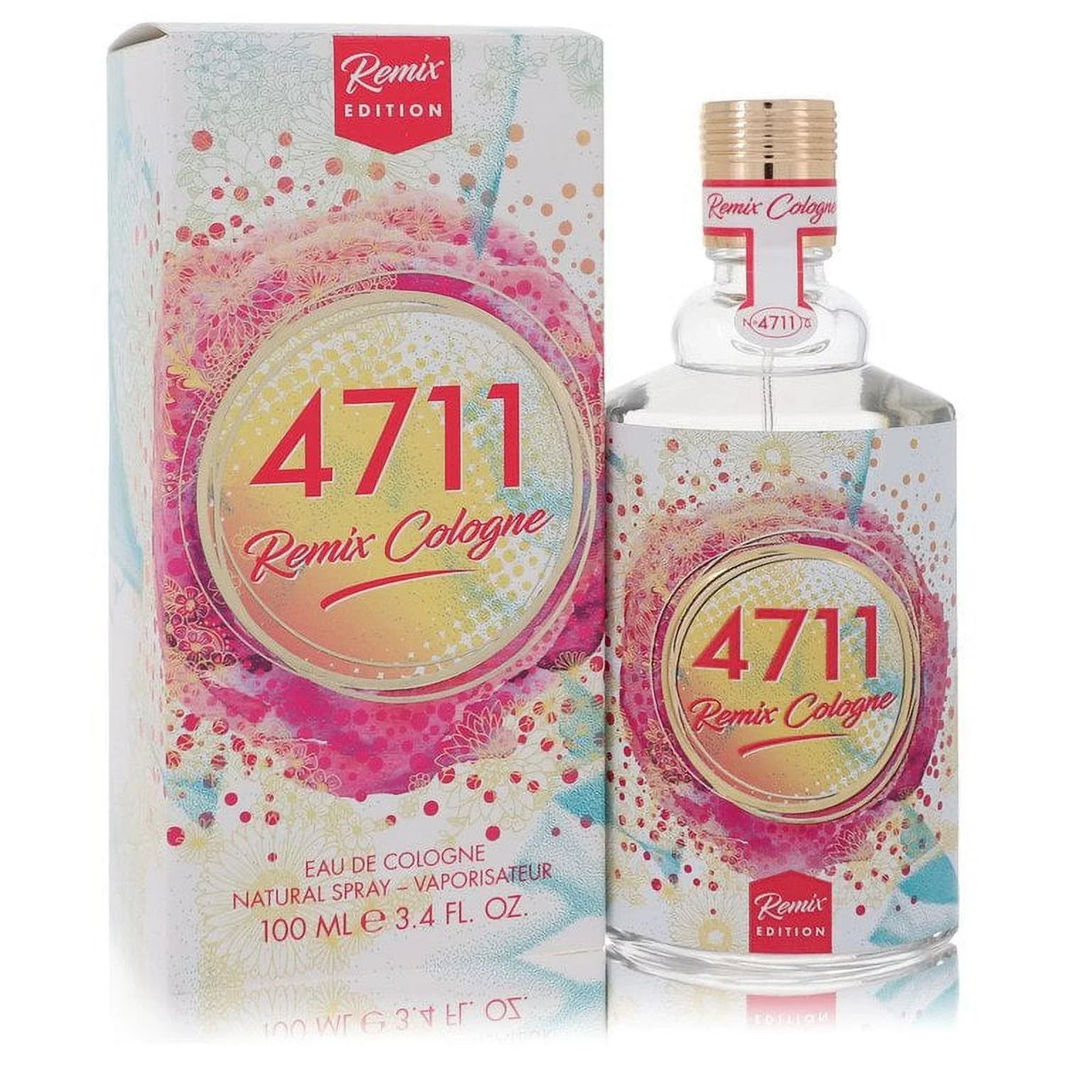 Neroli 3.4 Spray Cologne Women by for (Unisex) oz Eau 4711 De Remix 4711