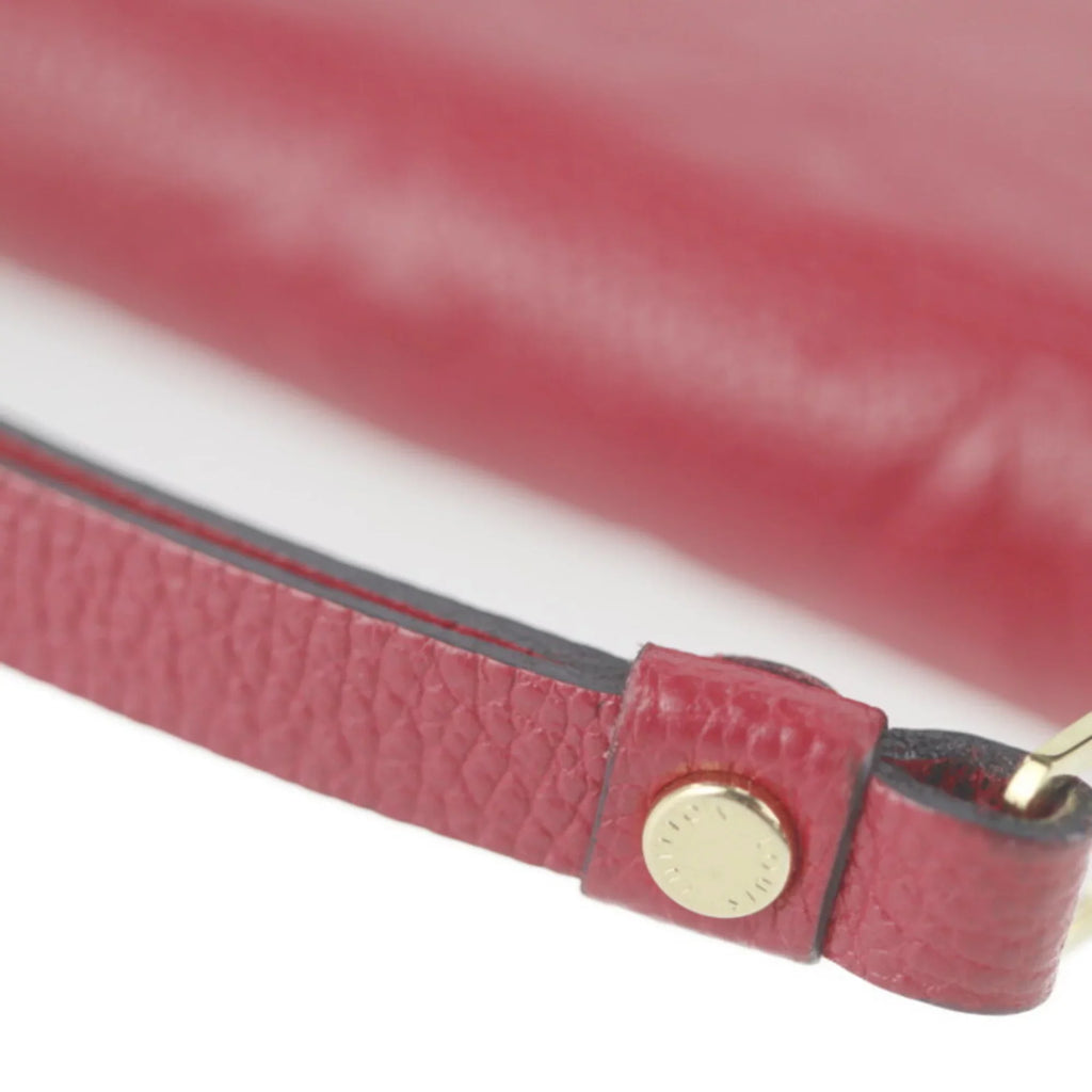 Zip Cerise Louis Vuitton M60737 Pre-Owned Monogram Around Zippy Implant Long (Good) LOUIS Zipper Wallet VUITTON Round