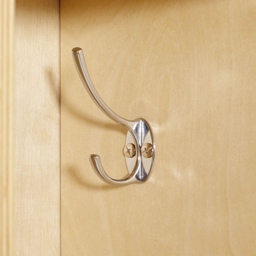 Natural ECR4Kids Coat Locker, 5-Section Streamline Furniture, Classroom