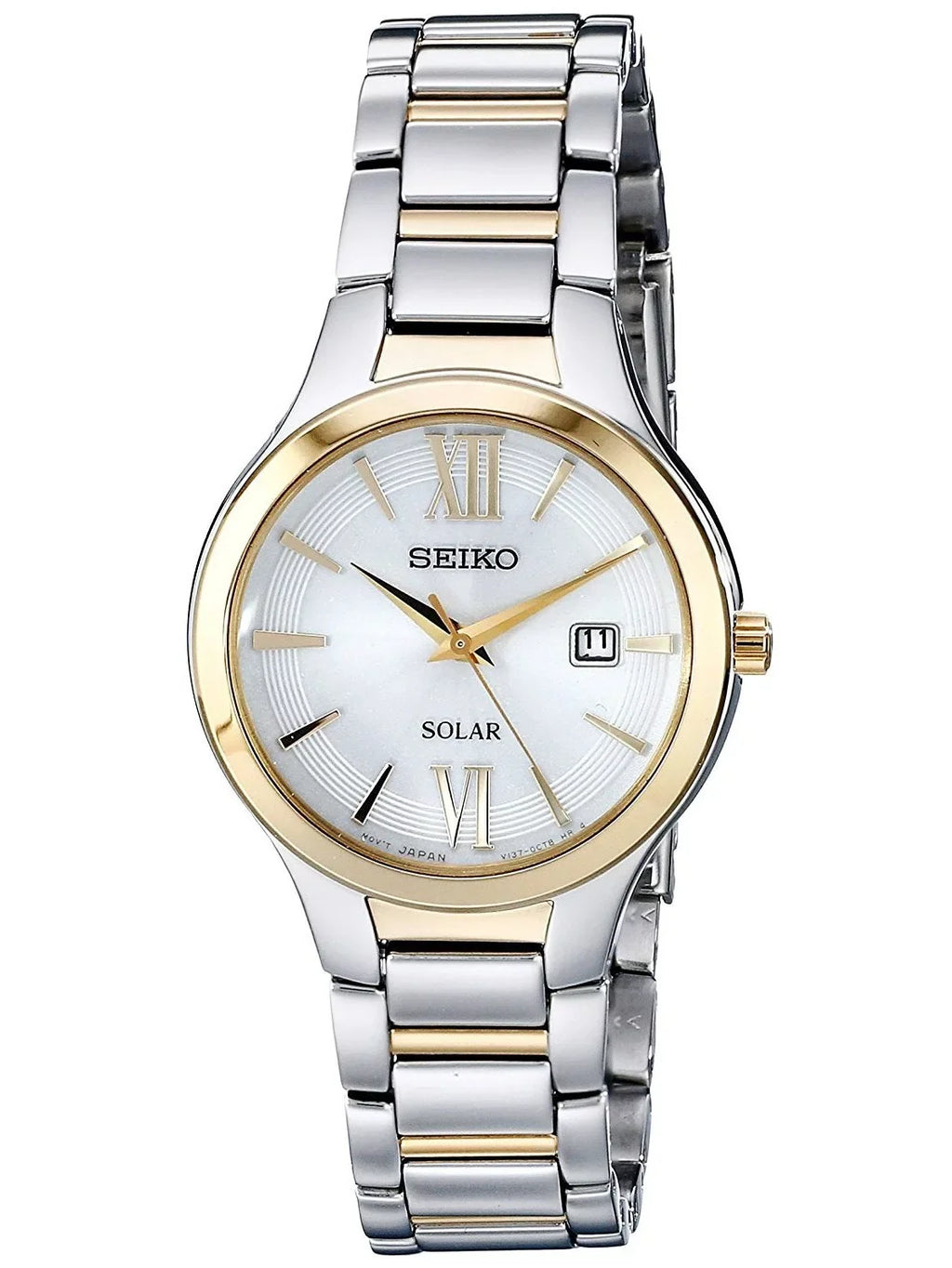 Seiko Steel Watch Women's SUT210 Two-Tone Stainless