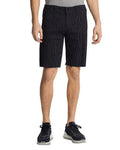 Fit Pinstripe Hem 30 Karl $129 Mens Shorts MSRP Lagerfeld Size black Regular Raw