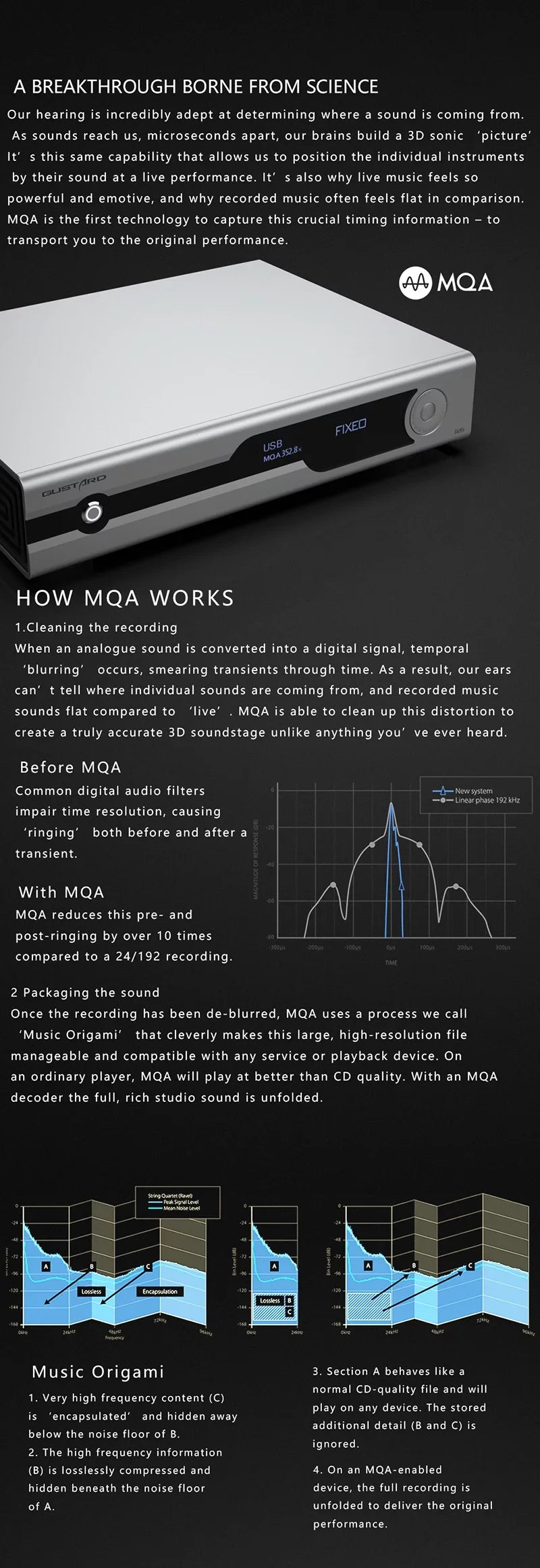 Decoder DSD (Black） R26 MQA Dual Gustard R2R LDAC Native Remote XMOS Discrete DAC Balanced with DAC Clock K2 Control