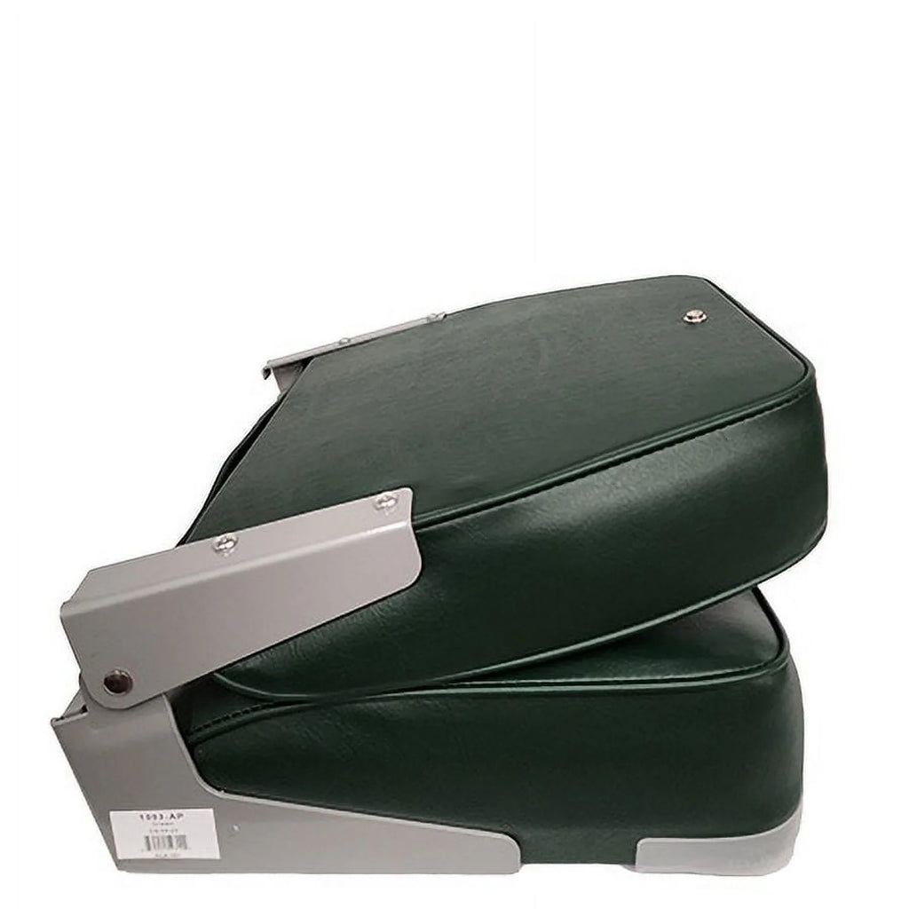 Low GREEN 1003-AP Fishing Boating Marine Bass Boat Fold Seat Back Pontoon Down