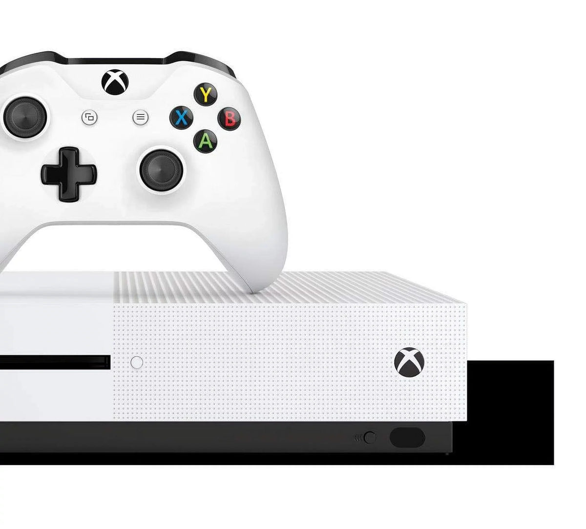 One White Controller Console Wireless Xbox - Xbox Used S with 500GB One Columbia,